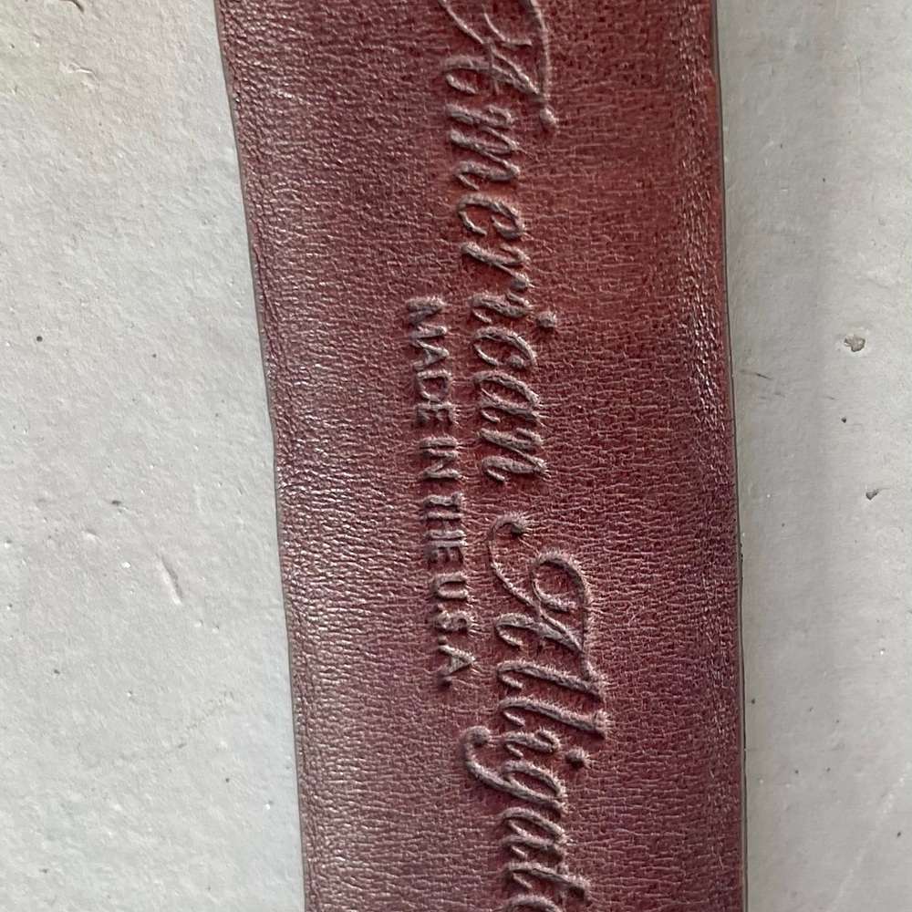 American Alligator Belt